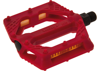 BRN Pedali Flat-rosso